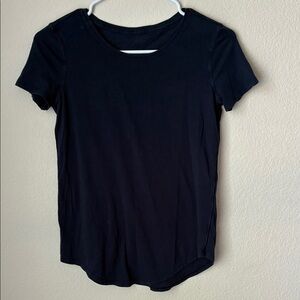 Lululemon Athletica Black Short Sleeve T-Shirt